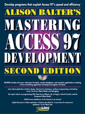 cover image of Alison Balter's Mastering Access 97 Development, Premier Edition, Second Edition